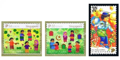 Hari Raya Stamps
