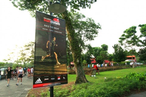 Adidas Sundown Marathon Banner