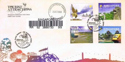 Registered First Day Cover - Singapore-Indonesia Joint Issue (2009)